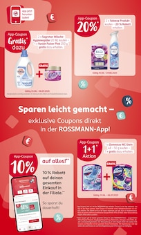 Lenor im Rossmann Prospekt "Unsere Angebote" mit 5 Seiten (Mönchengladbach)