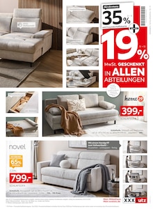 Couch im aktuellen XXXLutz Möbelhäuser Prospekt (Münster) Couch im XXXLutz Möbelhäuser Prospekt "NR.1 BEIM PREIS" mit 41 Seiten (Münster)