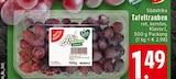 Tafeltrauben rot, kernlos Angebote von Gut & Günstig bei EDEKA Moers für 1,49 €