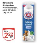 Schlagsahne Angebote von Bärenmarke bei GLOBUS Speyer für 2,22 €