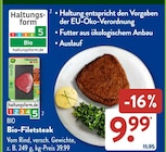 Aktuelles Bio-Filetsteak Angebot bei ALDI SÜD in Duisburg ab 9,99 €