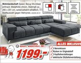 Aktuelles Wohnlandschaft Angebot bei Möbel AS in Heilbronn ab 1.199,00 €