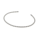 Bracelet jonc en argent rhodié torsadé à 53,00 € dans le catalogue E.Leclerc