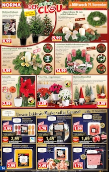 Weihnachtsbaum im Norma Prospekt "Mehr fürs Geld" mit 20 Seiten (Ansbach)