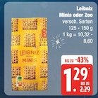 Minis oder Zoo Angebote von Leibniz bei EDEKA Cuxhaven für 1,29 €