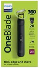 Rasoir 360 OneBlade + 3 Sabots - Philips dans le catalogue Intermarché Super