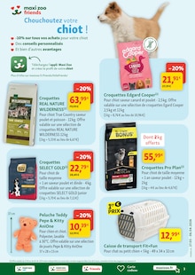 Promotion Croquettes chat stérilisé dans le prospectus Maxi Zoo, valable du 27/03/2026 au 06/04/2026 Promo Croquettes chat stérilisé dans le catalogue Maxi Zoo du moment à la page 3