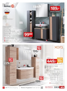 Badmöbel im aktuellen XXXLutz Möbelhäuser Prospekt (Duisburg) Badmöbel im XXXLutz Möbelhäuser Prospekt "NR.1 BEI KÜCHEN" mit 12 Seiten (Duisburg)