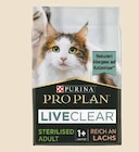 Aktuelles Pro Plan Live Clear Sterilised Adult Angebot bei Garten-Center Nordharz GmbH & Co. KG in Goslar ab 19,99 €