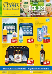 Netto Marken-Discount Prospekt für Berga: "DER ORT, AN DEM DU IMMER AUSGEZEICHNETE PREISE FINDEST.", 2 Seiten, 26.01.2026 - 31.01.2026