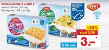 Schlemmerfilet, 2 x 400 g bei Netto Marken-Discount in Mönchengladbach Schlemmerfilet, 2 x 400 g im Angebot bei Netto Marken-Discount Mönchengladbach für 3,00 €