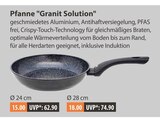 Bratpfanne im V-Markt Prospekt Pfanne Granit Solution Ø 24 cm im aktuellen V-Markt Prospekt für 15,00 €