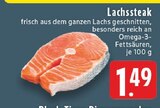 Aktuelles Lachssteak Angebot bei E center in Duisburg ab 1,49 €