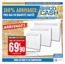 Prospectus Brico Cash à Caillouet-Orgeville, "100% ARRIVAGES : PRIX BAS EN QUANTITÉ LIMITÉE", 8 pages, 08/11/2024 - 21/11/2024