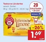 Ländertee im Angebot bei Netto Marken-Discount in Kempten Ländertee Angebote von Teekanne bei Netto Marken-Discount Kempten für 1,69 €
