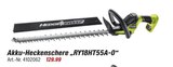 Akku-Heckenschere RY18HT55A-0 im Angebot bei toom Baumarkt in Castrop-Rauxel Akku-Heckenschere RY18HT55A-0 Angebote bei toom Baumarkt Castrop-Rauxel für 129,99 €