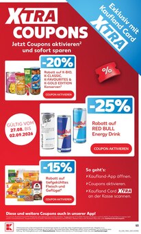 Energydrink im aktuellen Kaufland Prospekt (Jena) Energydrink im Kaufland Prospekt "Hier bin ich richtig" mit 71 Seiten (Jena)
