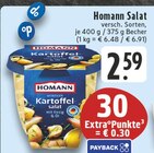 Kartoffelsalat mit Essig & Öl Angebote von Homann bei E center Remscheid für 2,59 €
