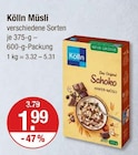 Müsli von Kölln im aktuellen V-Markt Prospekt für 1,99 €