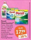 Aktuelles Waschmittel Angebot bei tegut in Erlangen ab 17,99 €