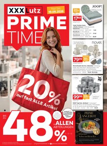 Pfanne im aktuellen XXXLutz Prospekt (Reutlingen) Pfanne im XXXLutz Prospekt "PRIMETIME" mit 20 Seiten (Reutlingen)