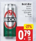 Aktuelle Becks Angebote bei EDEKA in Potsdam Aktuelles Beck's Angebot bei EDEKA in Potsdam ab 0,79 €