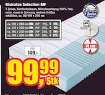 Matratze Selection MF im Angebot bei Christian Scheffer Heimtex-Fachmarkt e.K. in Minden Matratze Selection MF Angebote bei Christian Scheffer Heimtex-Fachmarkt e.K. Minden für 99,99 €