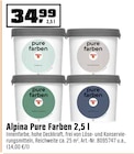 Pure Farben 2,5 l Angebote von Alpina bei OBI Nürnberg für 34,99 €