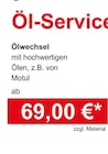 Ölwechsel bei AutoCrew im Prospekt "" für 69,00 €
