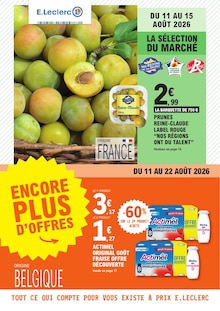 Catalogue E.Leclerc de la semaine "TOUT CE QUI COMPTE POUR VOUS EXISTE À PRIX E.LECLERC" avec 1 pages, valide du 11/08/2026 au 22/08/2026 pour Rouen et alentours Prospectus E.Leclerc de la semaine "TOUT CE QUI COMPTE POUR VOUS EXISTE À PRIX E.LECLERC" avec 1 pages, valide du 11/08/2026 au 22/08/2026 pour Rouen et alentours