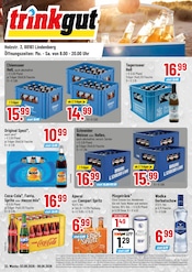 Bier im Trinkgut Prospekt in Wangen Aktueller Trinkgut Prospekt mit Bier, "Aktuelle Angebote", Seite 1