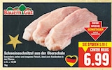 Schweineschnitzel aus der Oberschale von Bauern Gut im aktuellen E center Prospekt