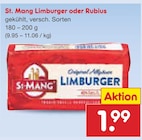 Limburger von St. Mang im aktuellen Netto Marken-Discount Prospekt für 1,99 €