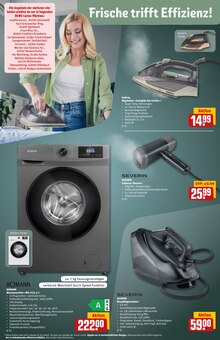 Waschmaschine im aktuellen REWE Prospekt (Gießen) Waschmaschine im REWE Prospekt "Dein Markt" mit 32 Seiten (Gießen)