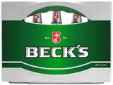 Pils im Angebot bei REWE in Trossingen Pils Angebote von Beck's bei REWE Trossingen für 10,99 €