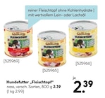 Hundefutter „Fleischtopf“ für 2,39 € bei Hellweg im Angebot Hundefutter „Fleischtopf“ im aktuellen Hellweg Prospekt