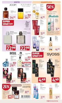 Farbe im aktuellen Rossmann Prospekt (Heilbronn) Farbe im Rossmann Prospekt "Unsere Angebote" mit 27 Seiten (Heilbronn)