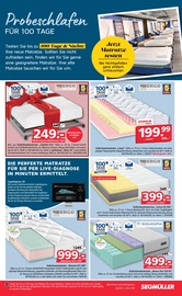 Aktueller Segmüller Prospekt mit Matratze, "Segmüller Schlafen Spezial", Seite 19