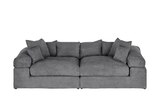 smart Big Sofa in modernem Cord Lianea im aktuellen Höffner Prospekt für 733,85 €