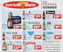 Bier im aktuellen Getränke Oase Prospekt (Soest) Bier im Getränke Oase Prospekt "Aktuelle Angebote" mit 1 Seiten (Soest)