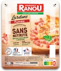 Lardons Fumés Conservation Sans Nitrite et Sans OGM - Monique Ranou à 1,12 € dans le catalogue Intermarché Super