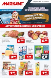 Markant Nordwest Supermarkt Prospekt der aktuellen Woche mit 16 Seiten, gültig von 08.12.2025 bis 13.12.2025, in Aschendorf und Umgebung Aktueller Markant Nordwest Supermarkt Prospekt in Aschendorf und Umgebung, "DER MARKT FÜR GUTES ESSEN UND TRINKEN" mit 16 Seiten, 08.12.2025 - 13.12.2025