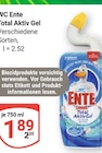 Total Aktiv Gel im Angebot bei GLOBUS in Rostock Total Aktiv Gel Angebote von WC Ente bei GLOBUS Rostock für 1,89 €