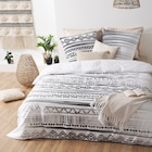 Parure imprimée coton 57 fils 220×240cm en promo chez Maxi Bazar Villeurbanne à 19,99 €