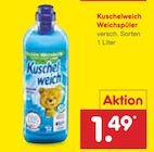 Weichspüler im Angebot bei Netto Marken-Discount in Halle Weichspüler Angebote von Kuschelweich bei Netto Marken-Discount Halle für 1,49 €