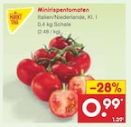 Minirispentomaten im Angebot bei Netto Marken-Discount in Gotha Minirispentomaten Angebote von MARKT TAG bei Netto Marken-Discount Gotha für 0,99 €