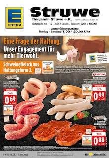 Aktueller EDEKA Prospekt "Aktuelle Angebote" für Essen Aktueller EDEKA Prospekt für Essen mit Seiten