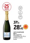 AOP Champagne Brut - DELAMOTTE - Intermarché Express à Saint-Étienne-du-Rouvray AOP Champagne Brut - DELAMOTTE en promo chez Intermarché Express Saint-Étienne-du-Rouvray à 28,42 €