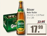 Natur Radler Angebote von Gösser bei Zisch Emden für 17,99 €