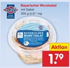 Bayerischer Wurstsalat von Wolf im aktuellen Netto Marken-Discount Prospekt für 1,79 €